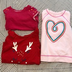 Cat & Jack Sweatshirts- Toddler Girls -4T
